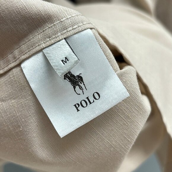 Ralph Lauren Khaki Polo Shirt - Picture 7 of 9
